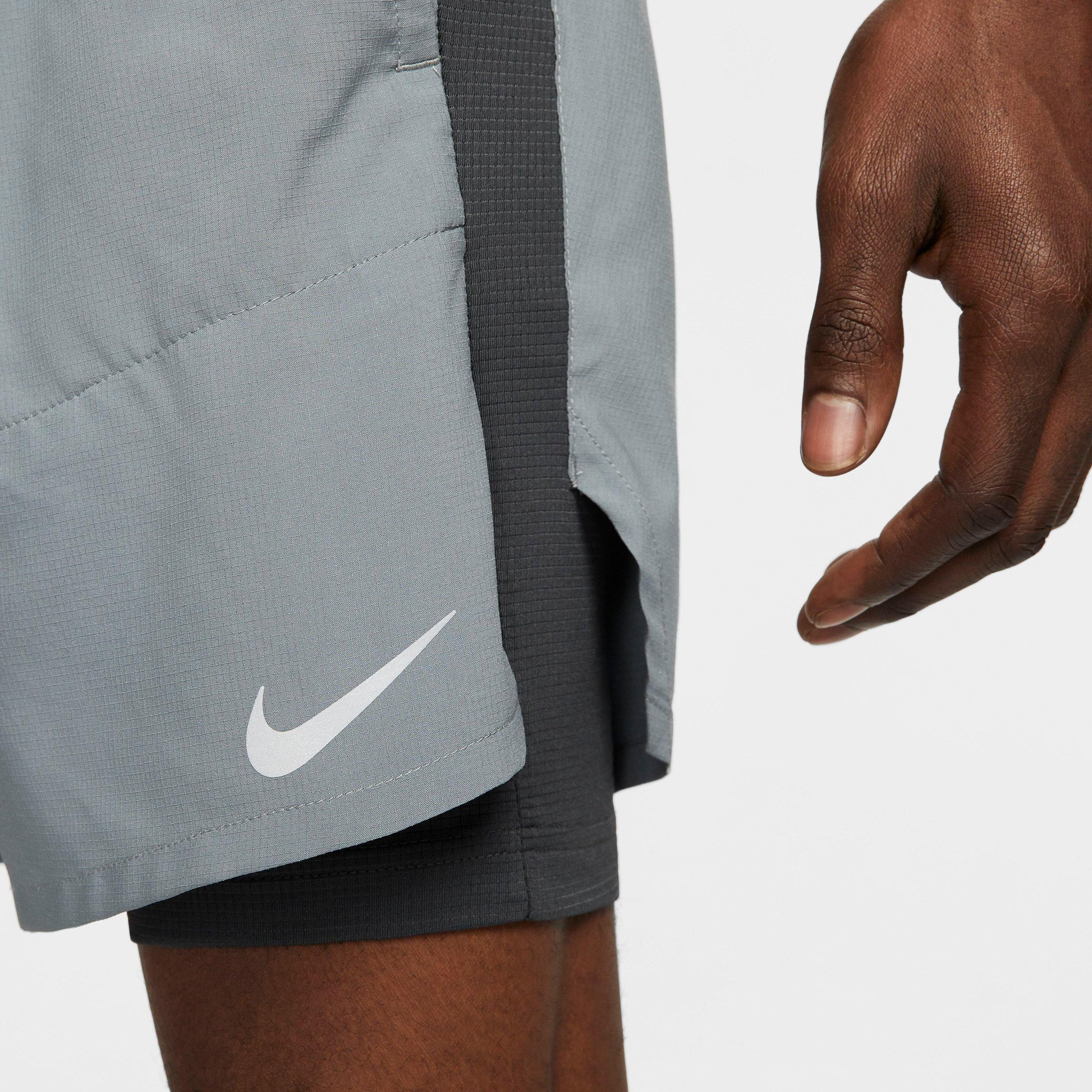 MEN'S NIKE DRI-FIT STRIDE 5-INCH HYBRID RUNNING SHORTS - 5