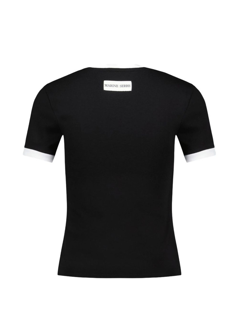 Marine Serre Moon-logo T-shirt outlook