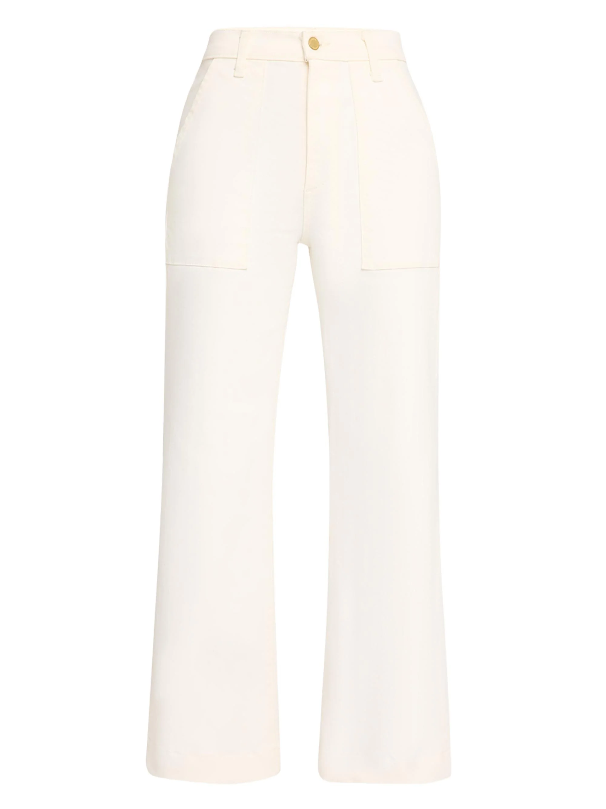 Women's Clifford Wide-Leg Jeans - White - 1