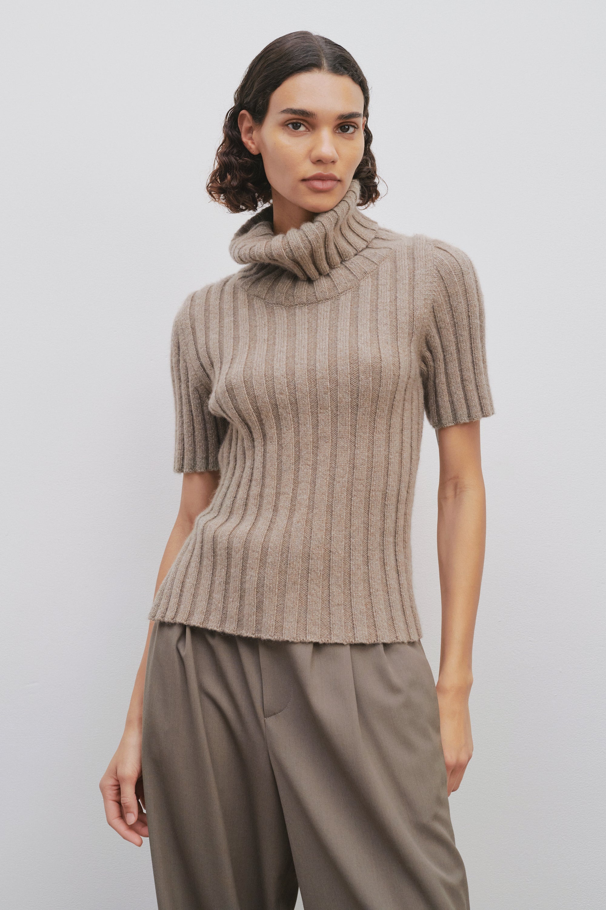 Depinal Top in Cashmere and Mohair - 3