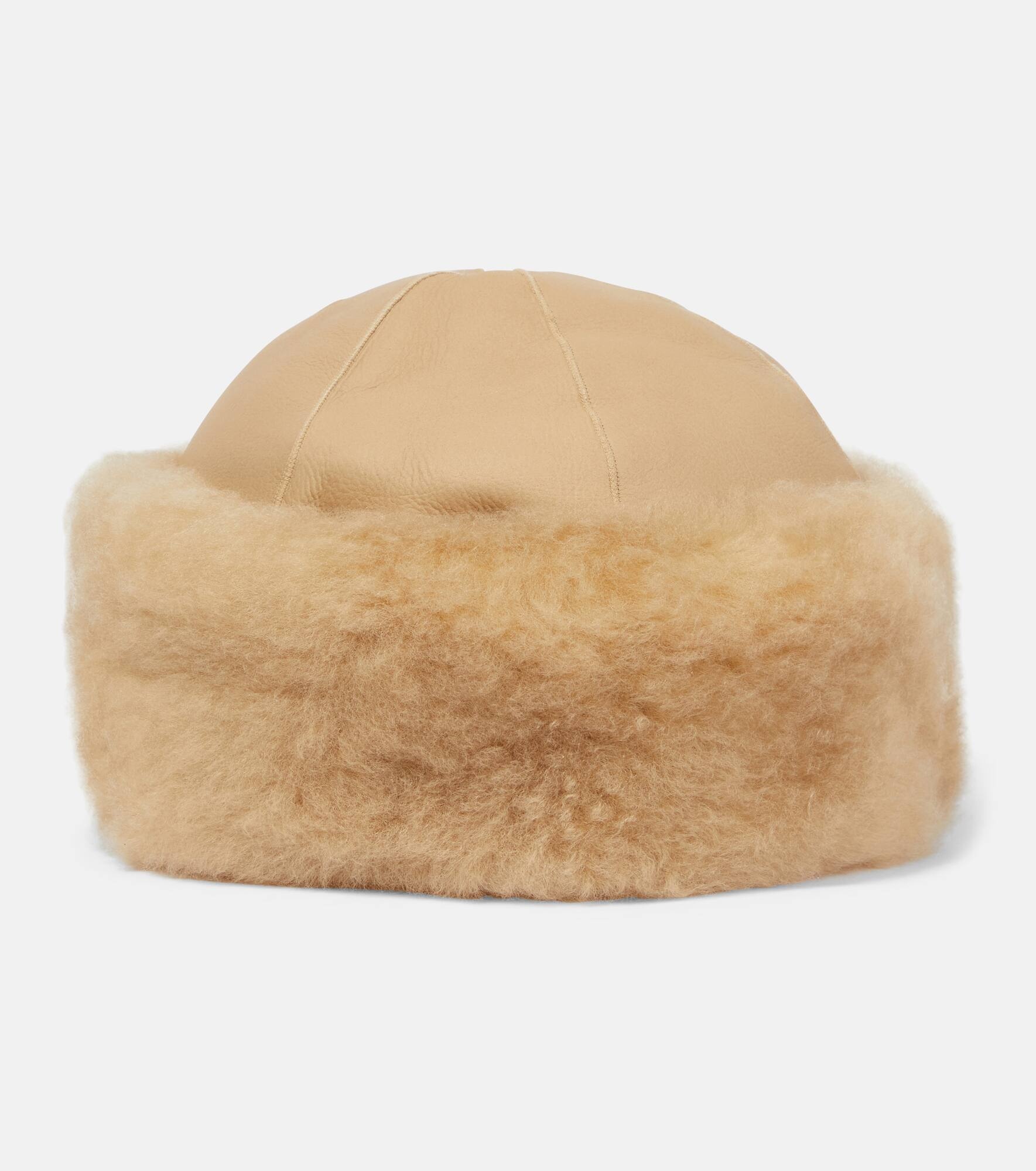 Colbacco shearling and cashmere hat - 1