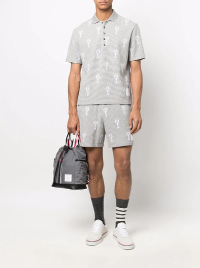 Thom Browne short-sleeve polo shirt outlook