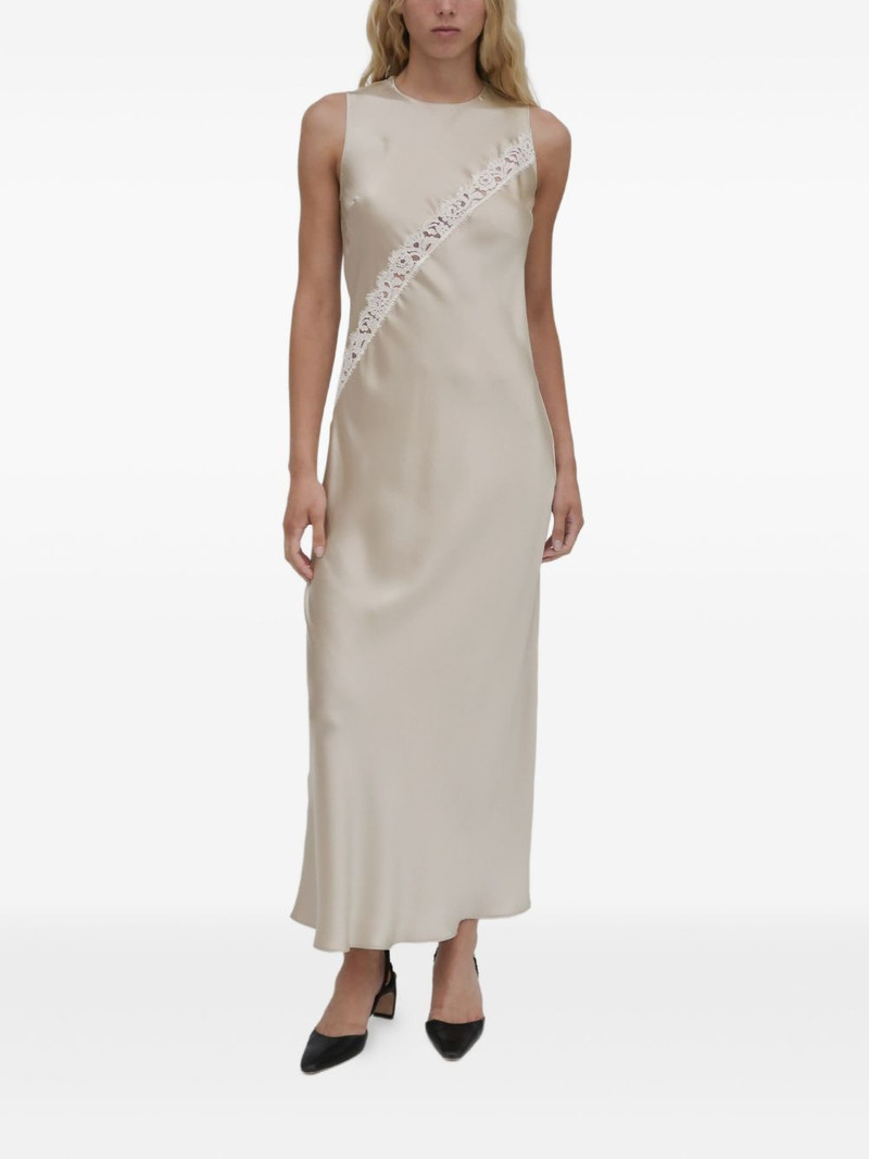 ROSETTA GETTY lace-panel dress outlook