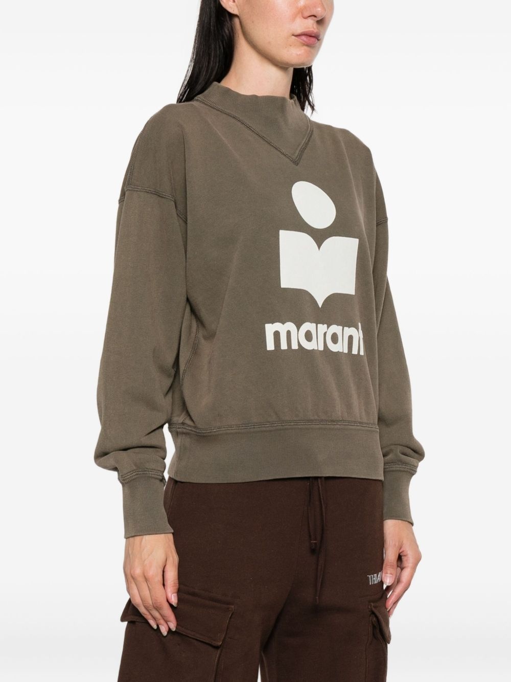 logo-print sweatshirt - 3