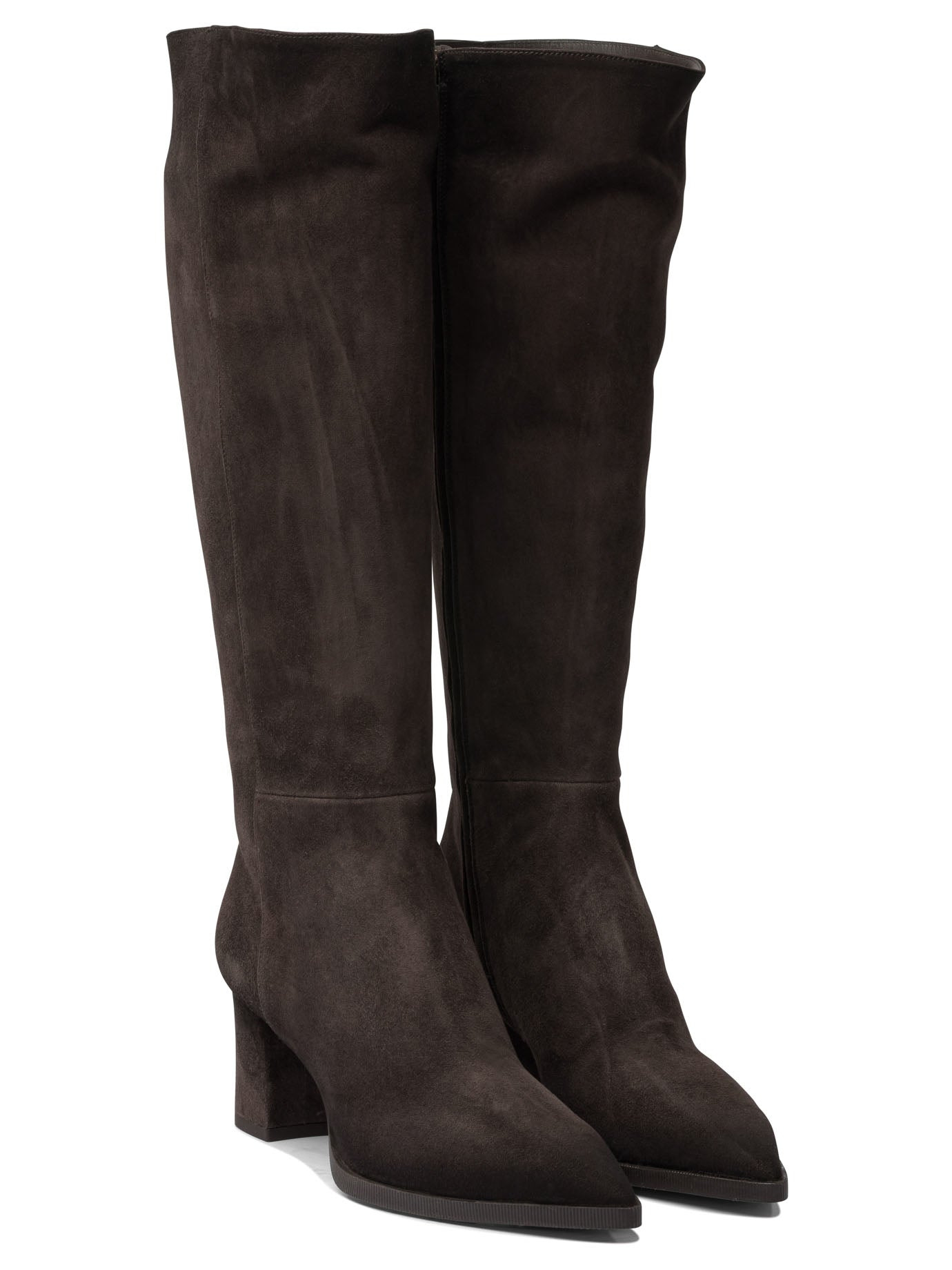 Santoni Women Suede Boots 65 Mm - 2
