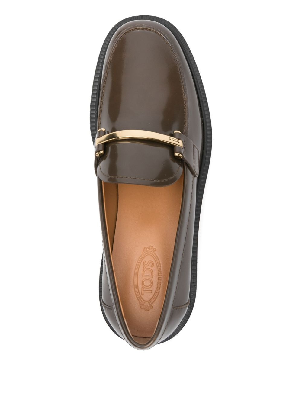 35mm bar-detail loafers - 4