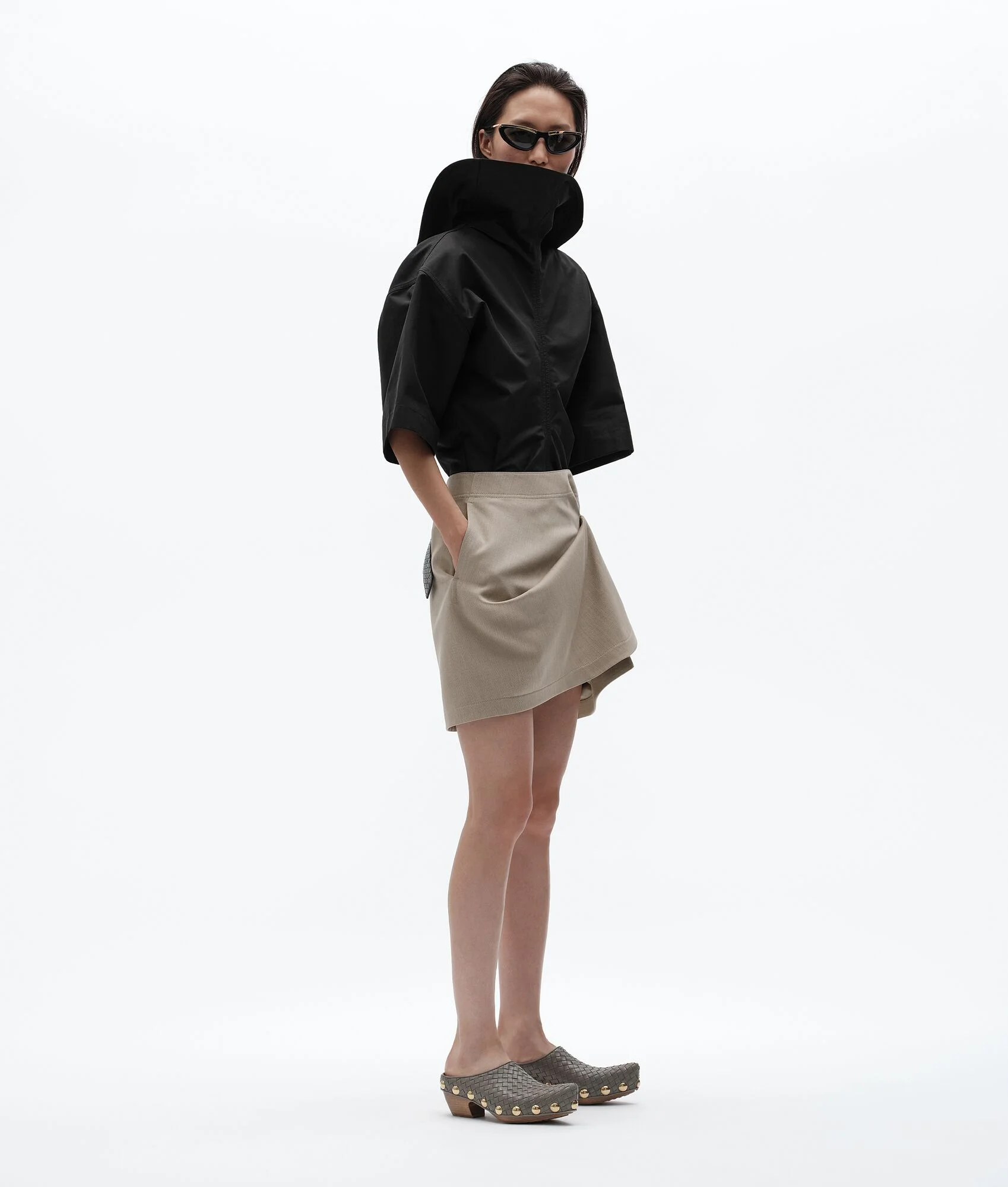 Wool Twill Skirt - 1