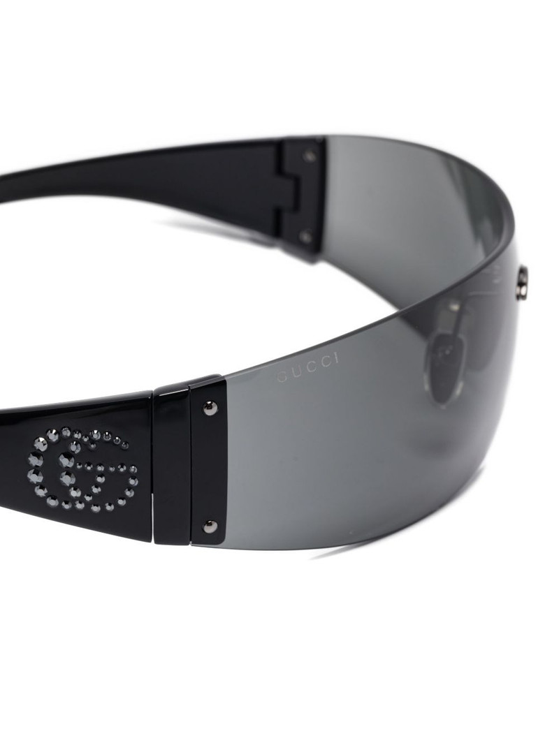 crystal-embellished shield sunglasses 3