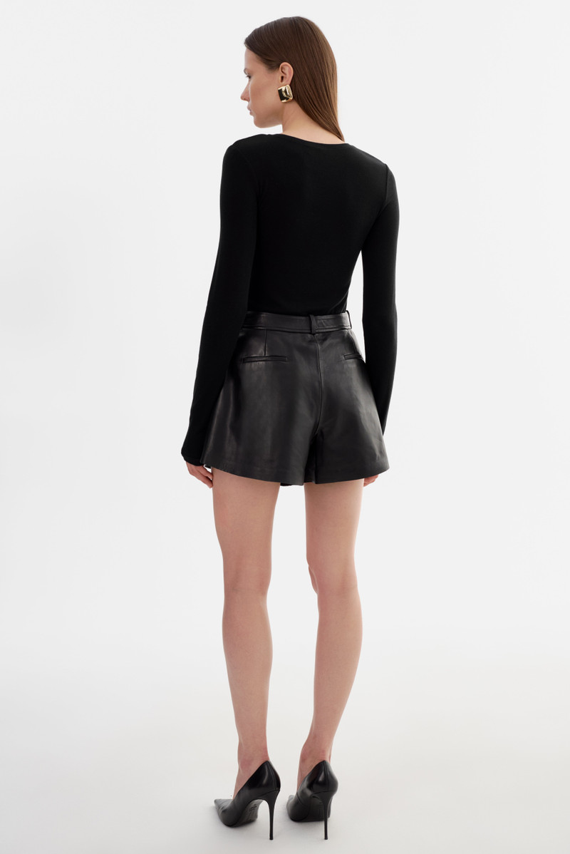 MARCIE | Leather Shorts 5