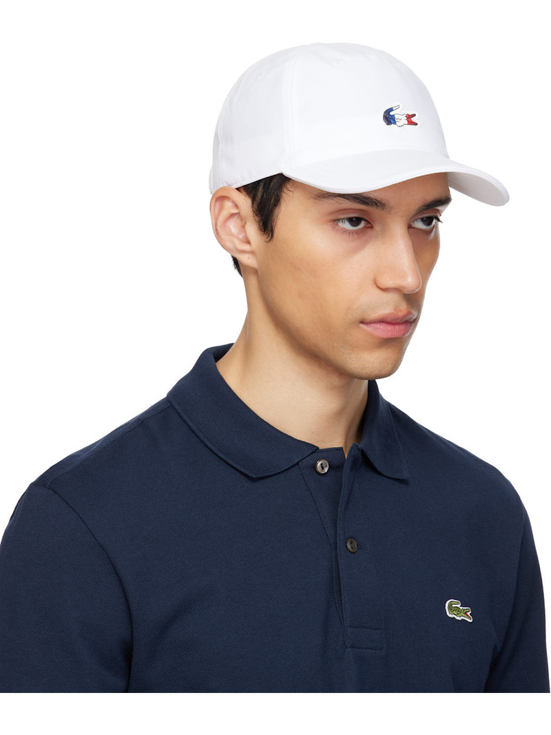 LACOSTE White French Tennis Team Cap outlook