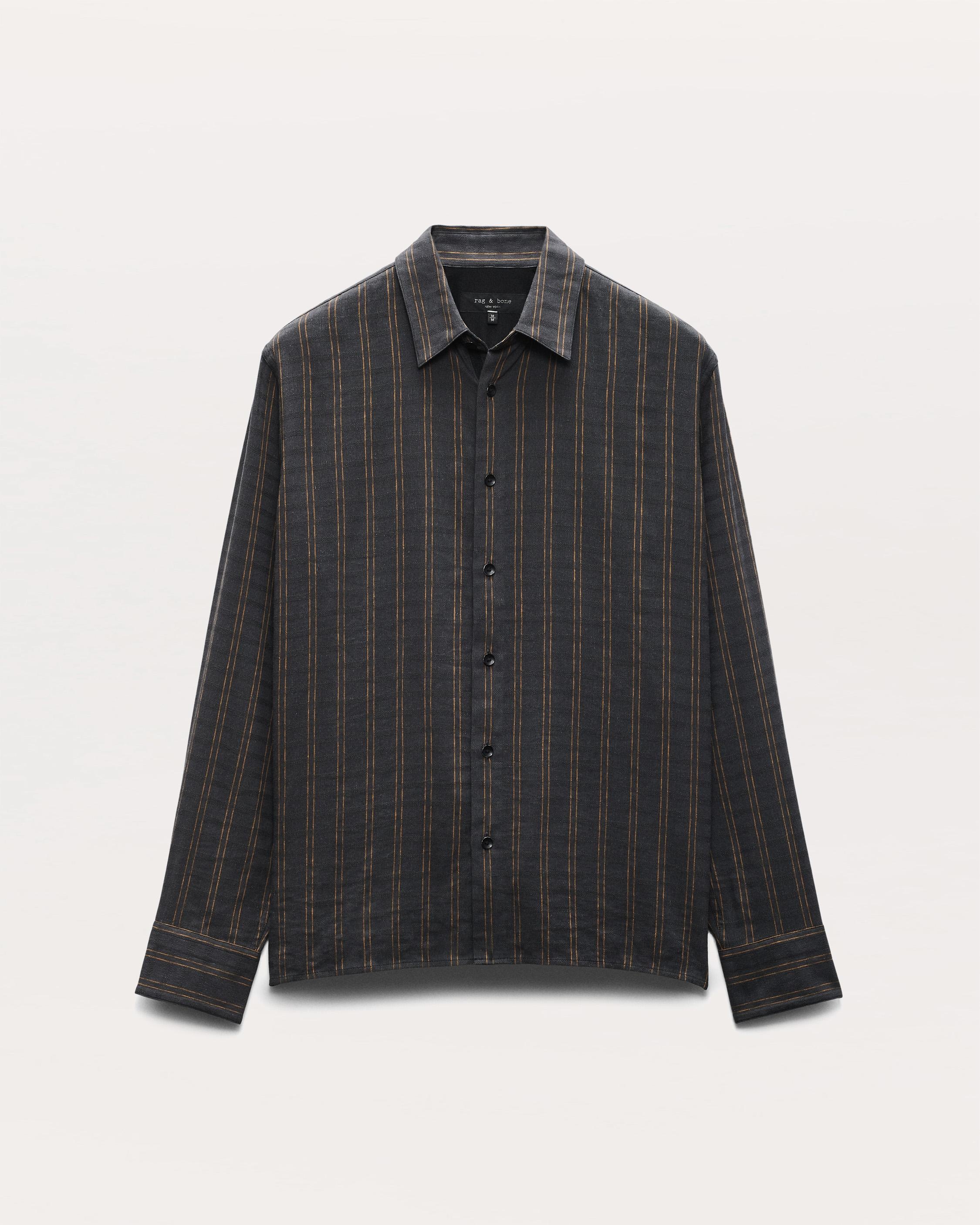 Dalton Dobby Plaid Shirt - 2