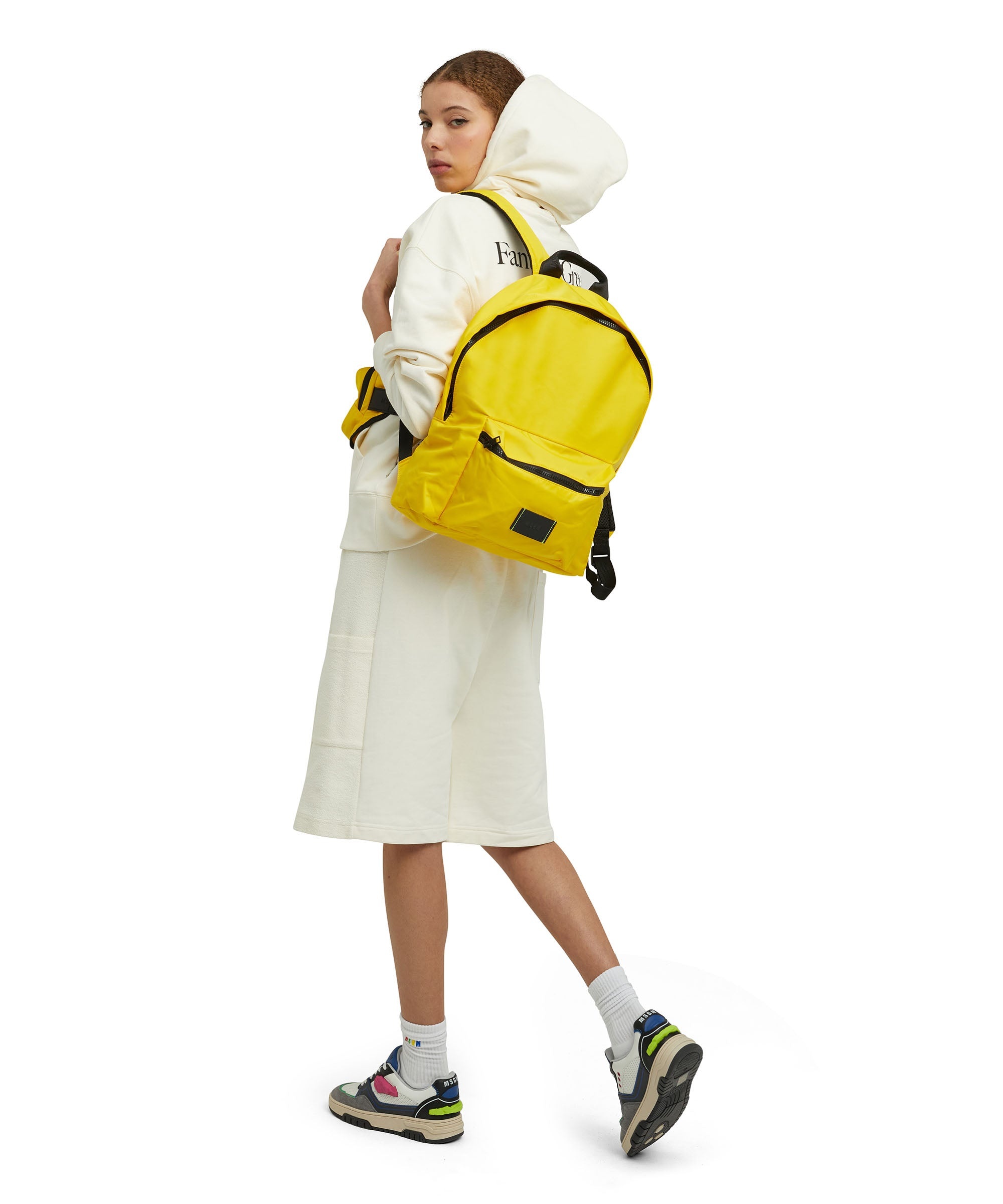 MSGM signature nylon backpack - 6
