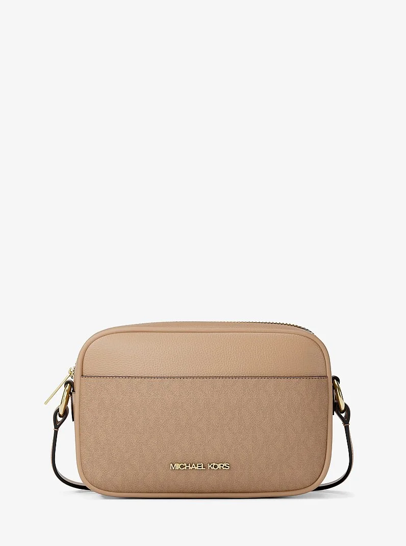 Jet Set Small Signature Logo Camera Crossbody Bag - 1
