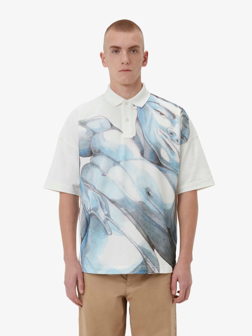 POL ANGLADA SHORT SLEEVE POLO TOP - 2