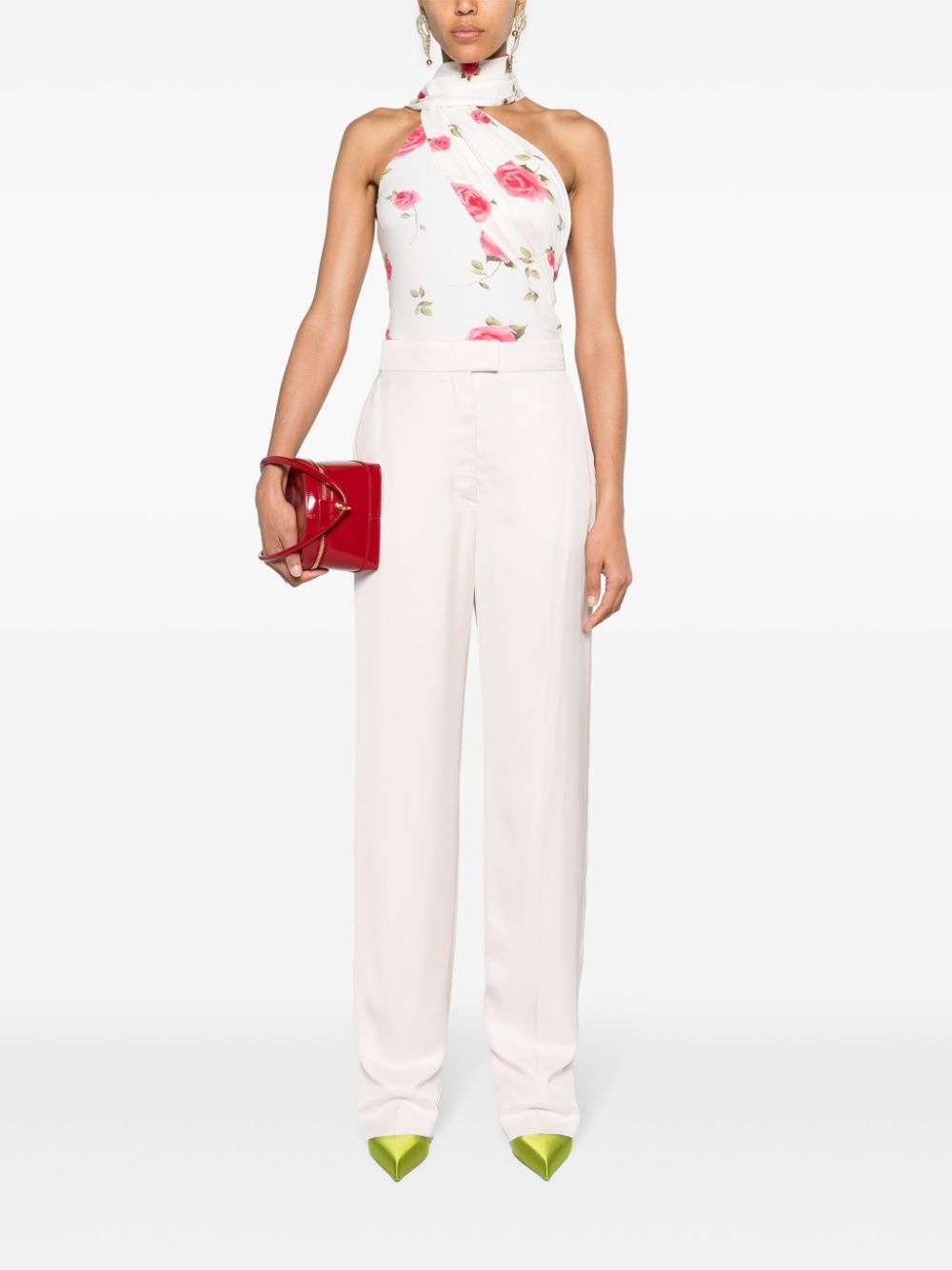 straight-leg tailored trousers - 2