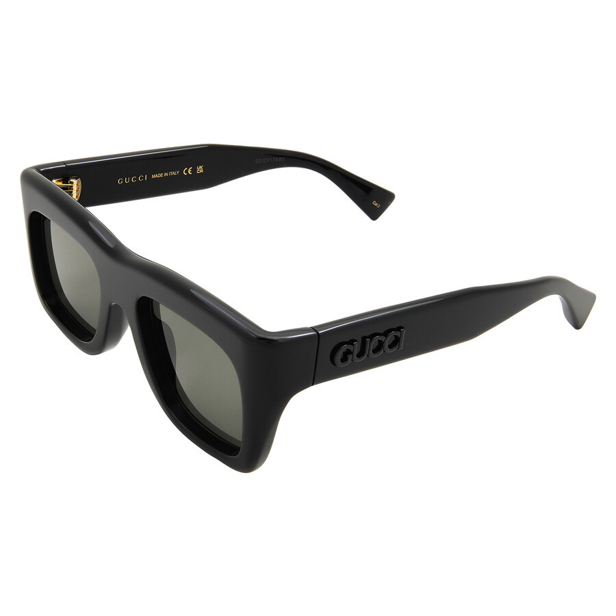 Gucci Grey Square Men's Sunglasses GG1811S 001 52 - 4