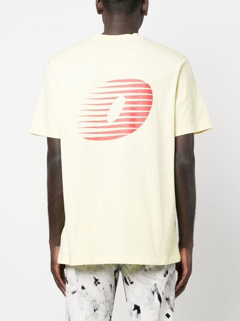 logo-print cotton t-shirt - 4