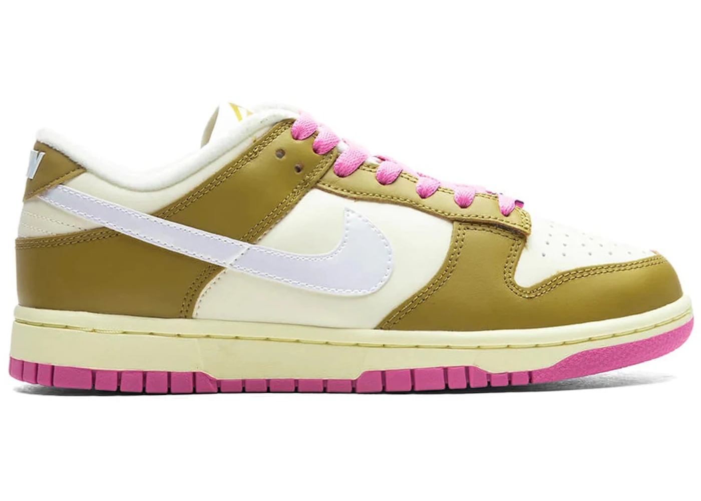 Nike Dunk Low SE Just Do it Bronzine Pink (Women's) - 1