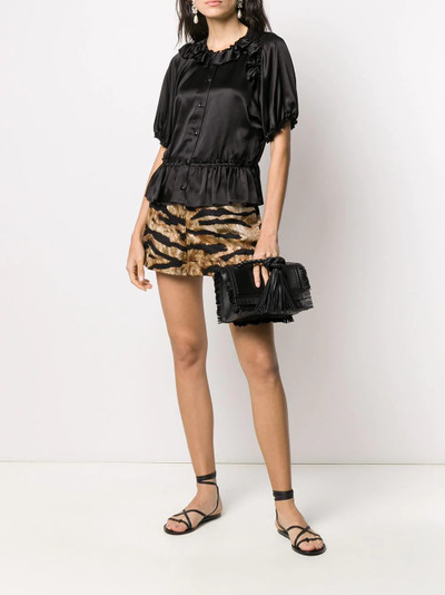 Valentino fringed tasseled shoulder bag outlook