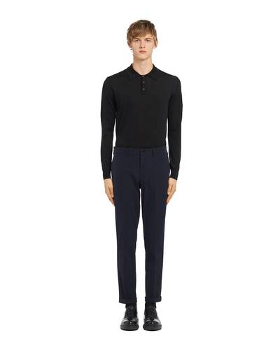 Prada Light Stretch Techno Fabric Trousers outlook