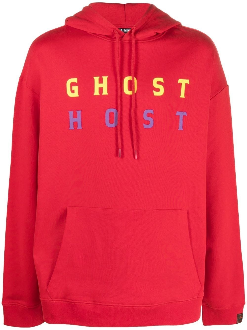 Ghost Host-print hoodie - 1