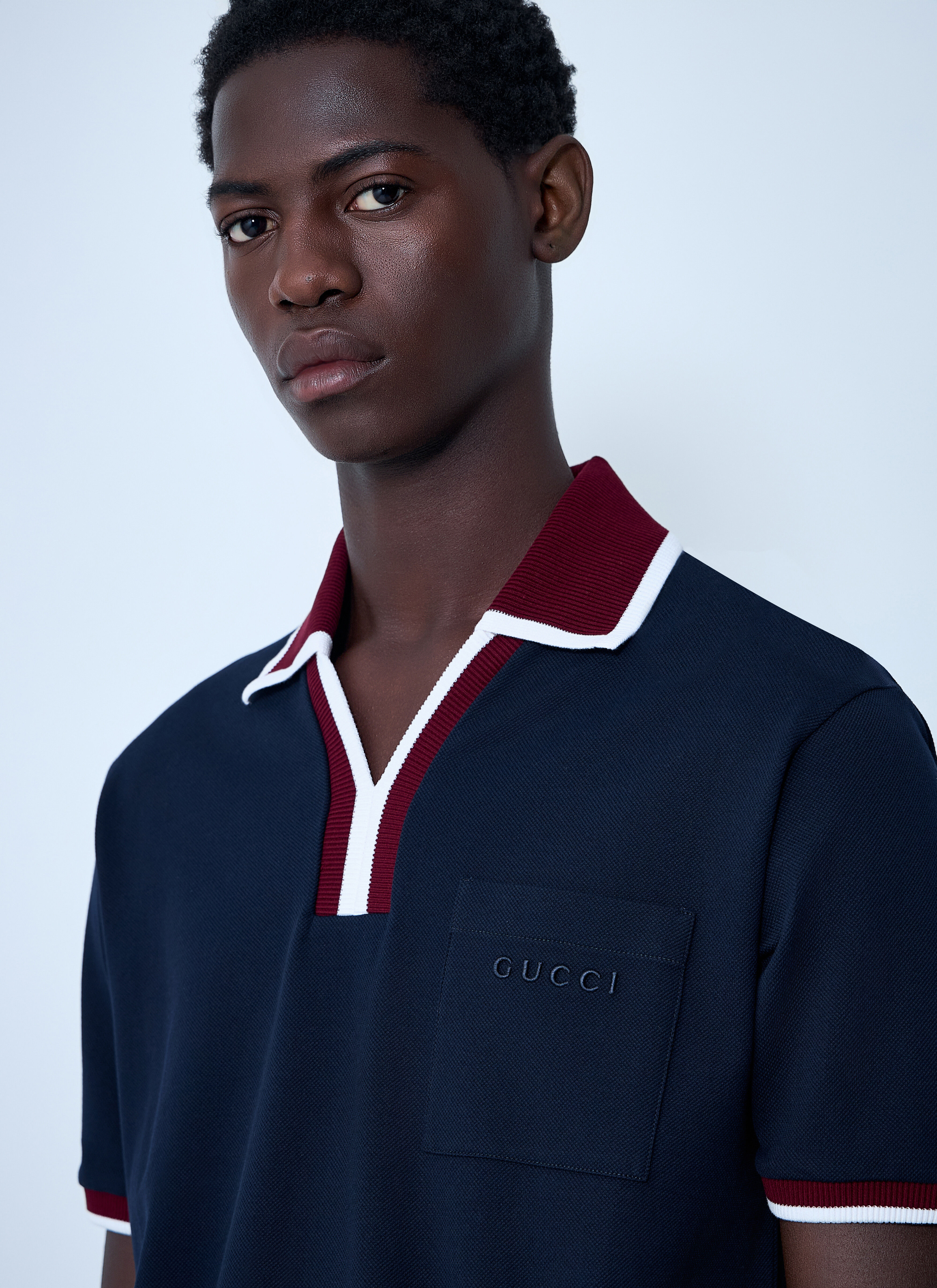 Logo Motif Polo Shirt - 5