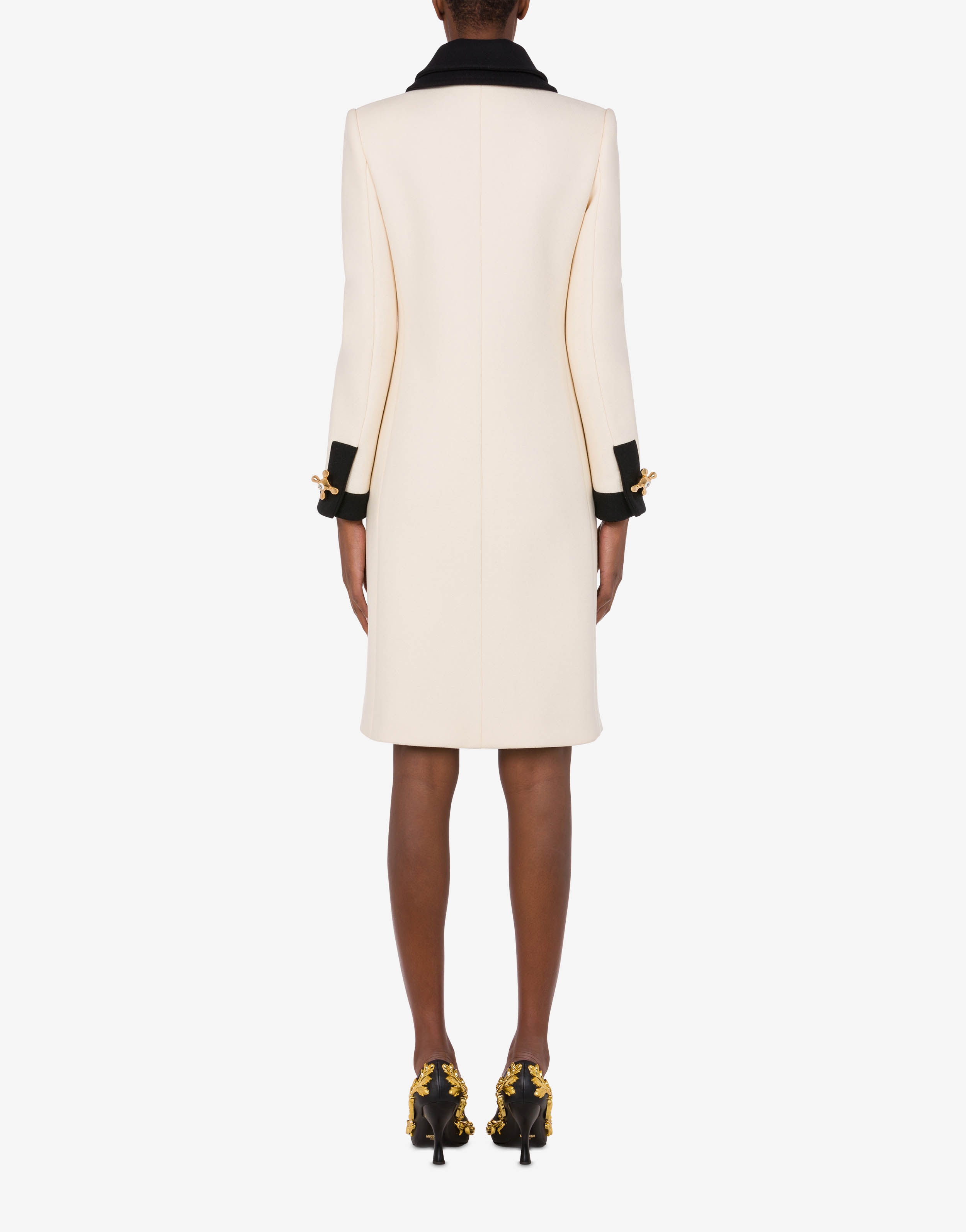 FAUCET DETAILS BAIZE COAT - 3