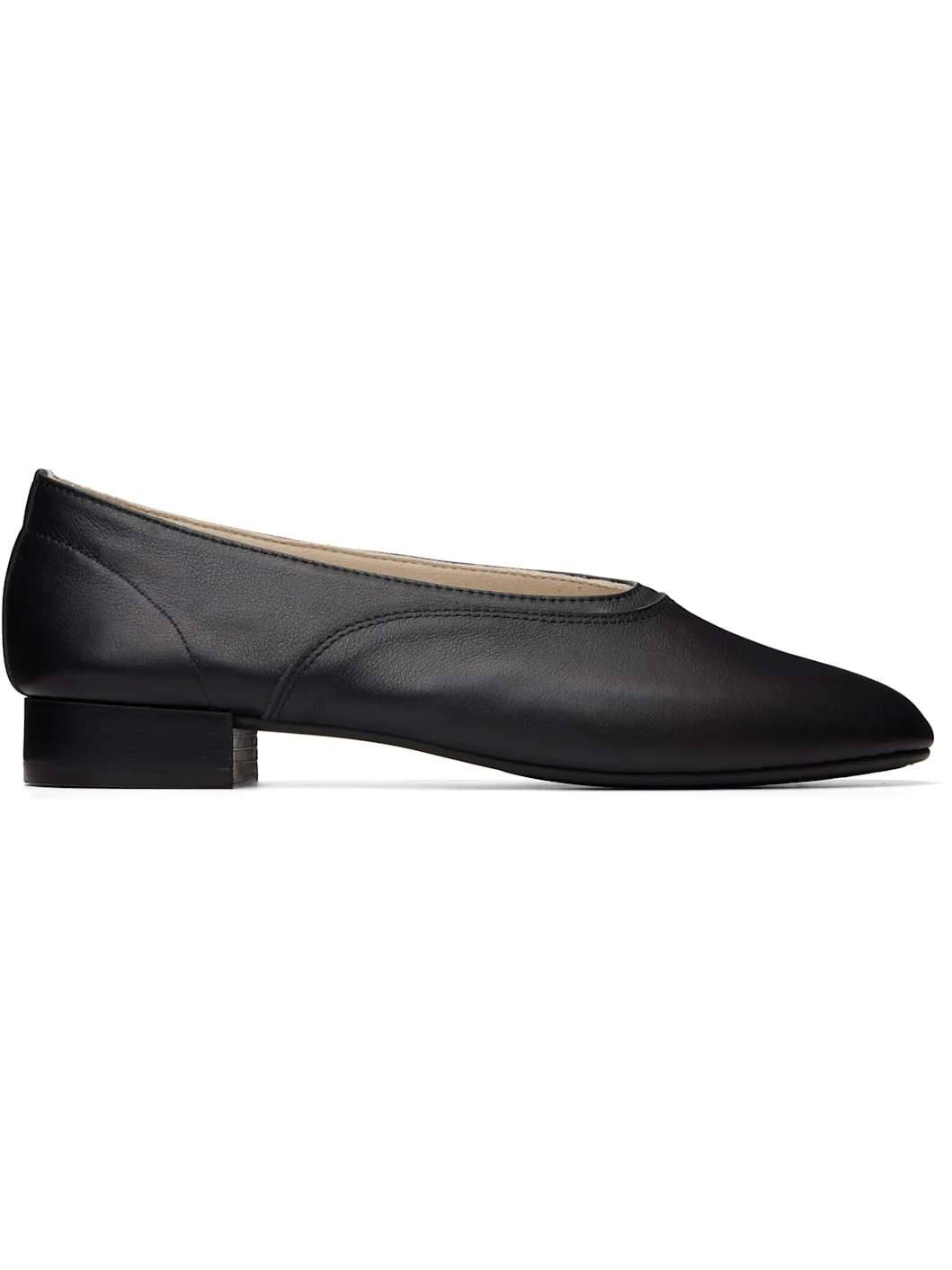 Black Olympe Ballerina Flats - 1