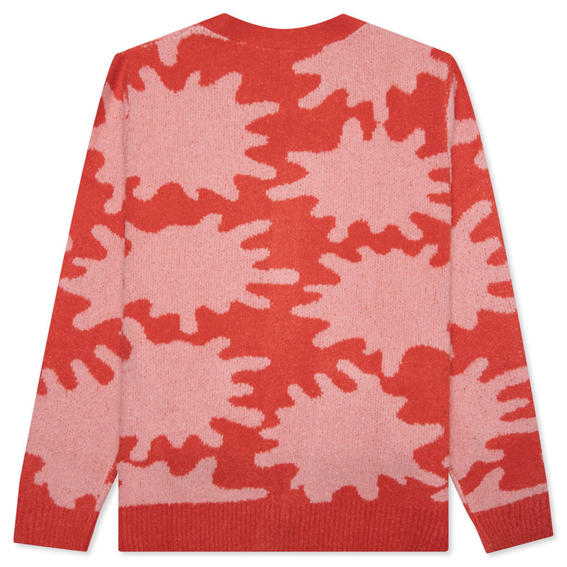 ICECREAM SPLAT SWEATER - TRUE RED outlook