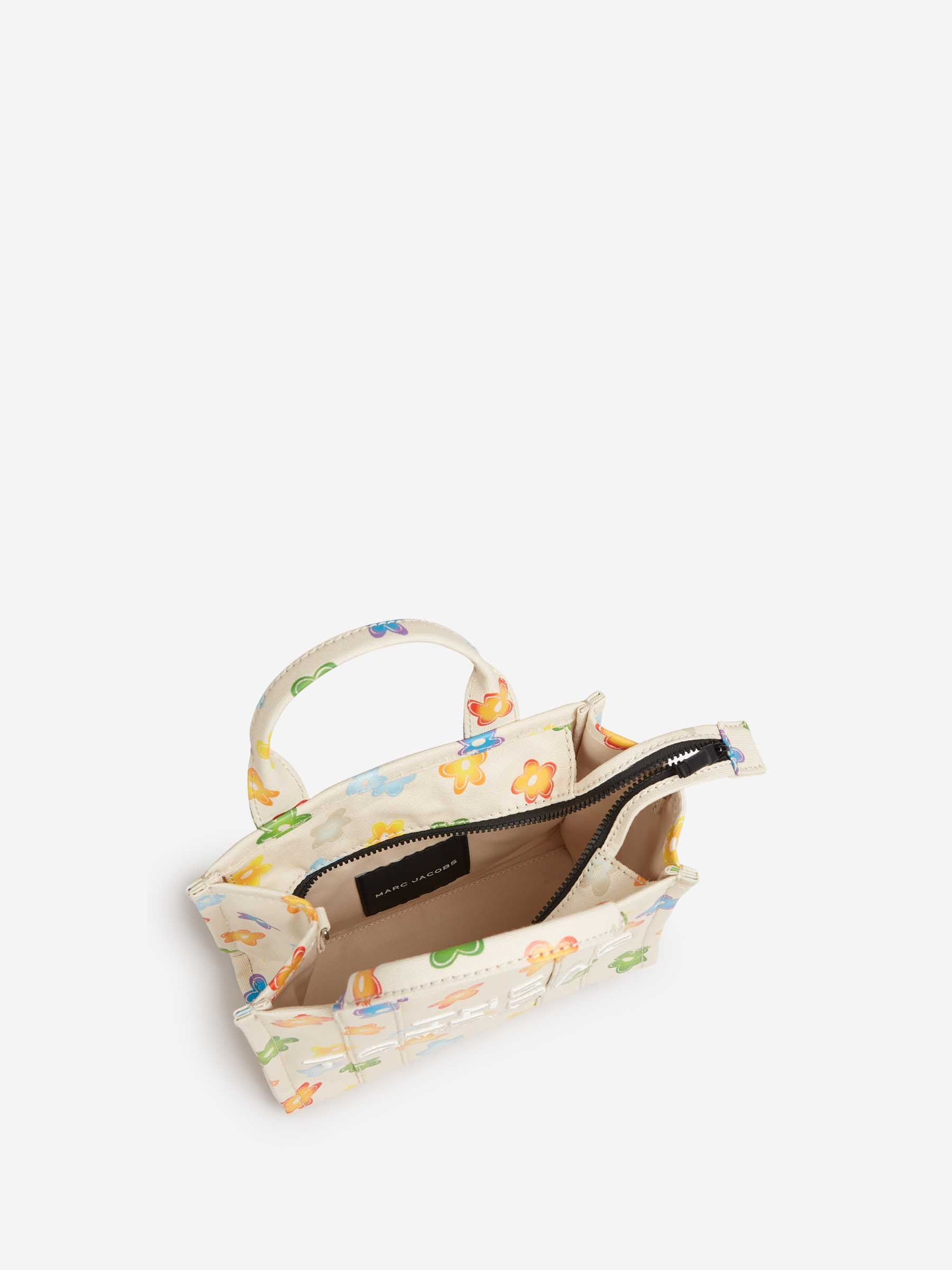 THE WILD DAISY CANVAS SMALL TOTE BAG - 4