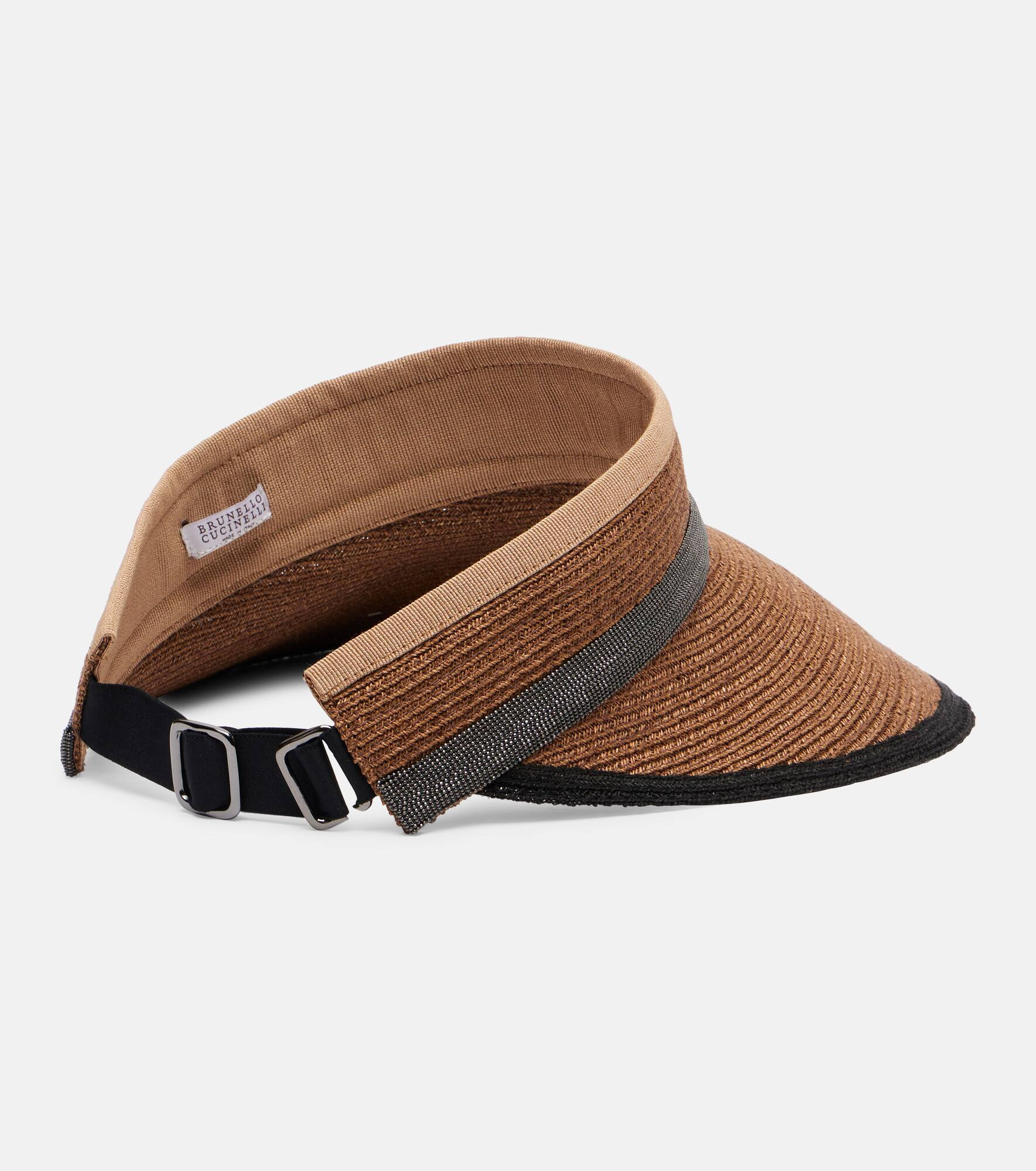 Monili hemp and cotton-blend visor - 4