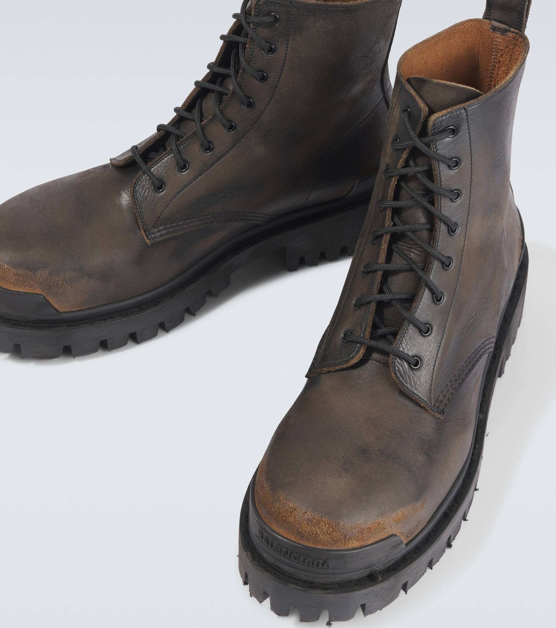 Strike leather boots - 3