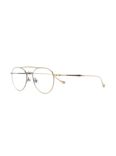 MATSUDA aviator shaped glasses outlook