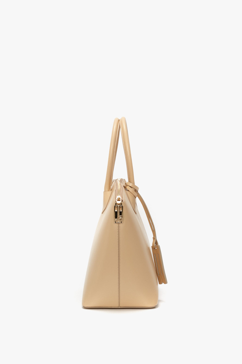 Victoria Bag In Sesame Leather 4