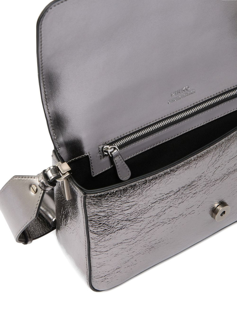 bird-ring leather cross body bag 4