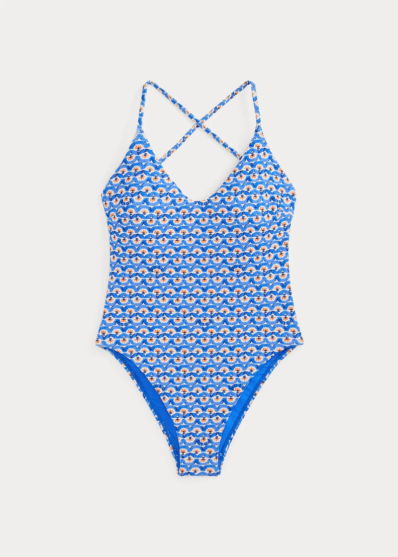 Crossback One-Piece Swimsuit 1