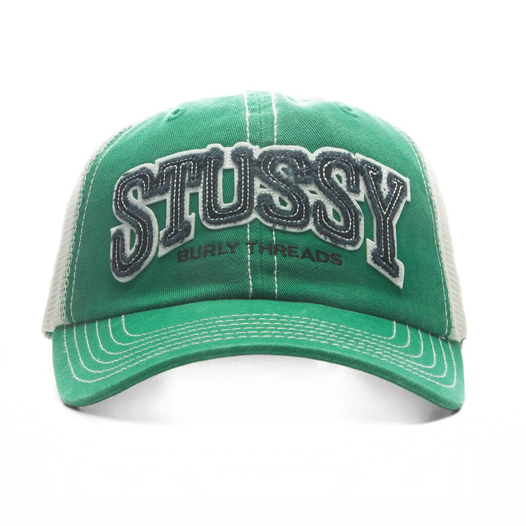 MD BURLY THREADS TRUCKER - GREEN - 1