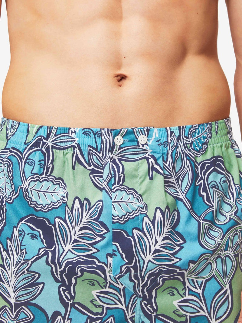 Men's Classic Fit Boxers Ledbury 57 Cotton Batiste Multi 2