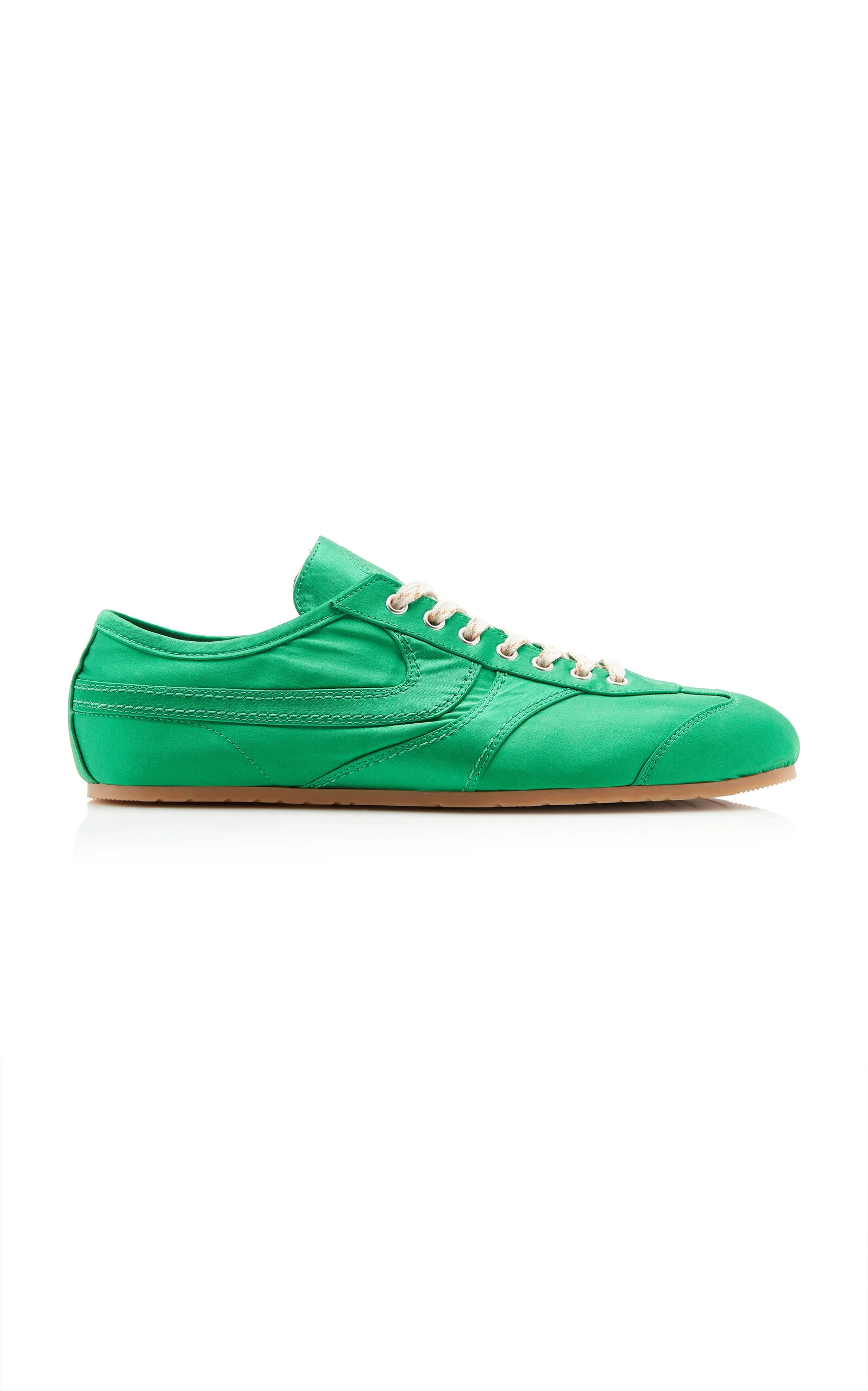Satin Low-Top Sneakers - 1