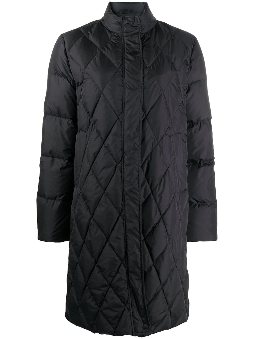 hooded padded coat  - 1