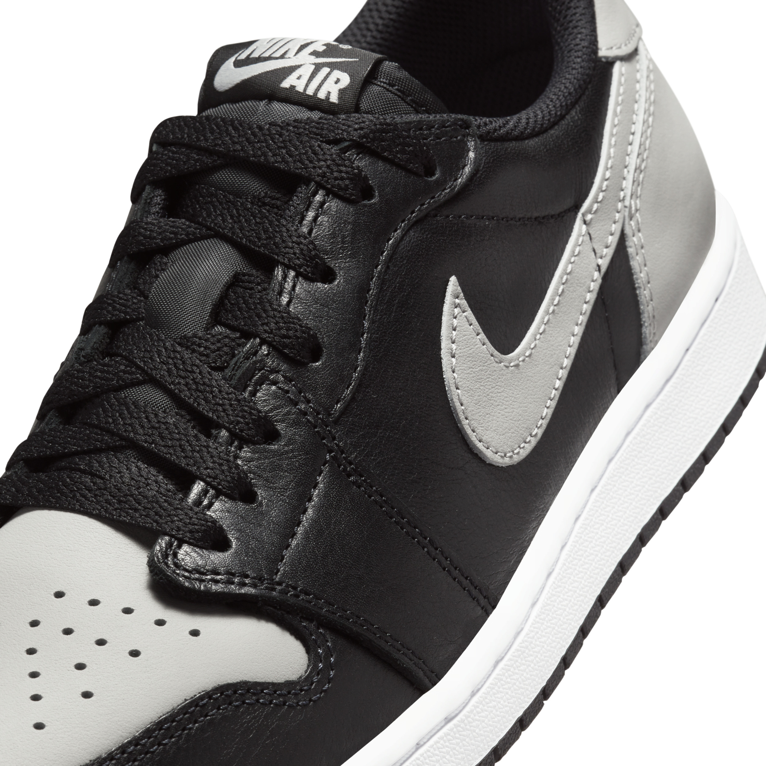 Men's Air Jordan 1 Low OG "Shadow" Shoes - 7