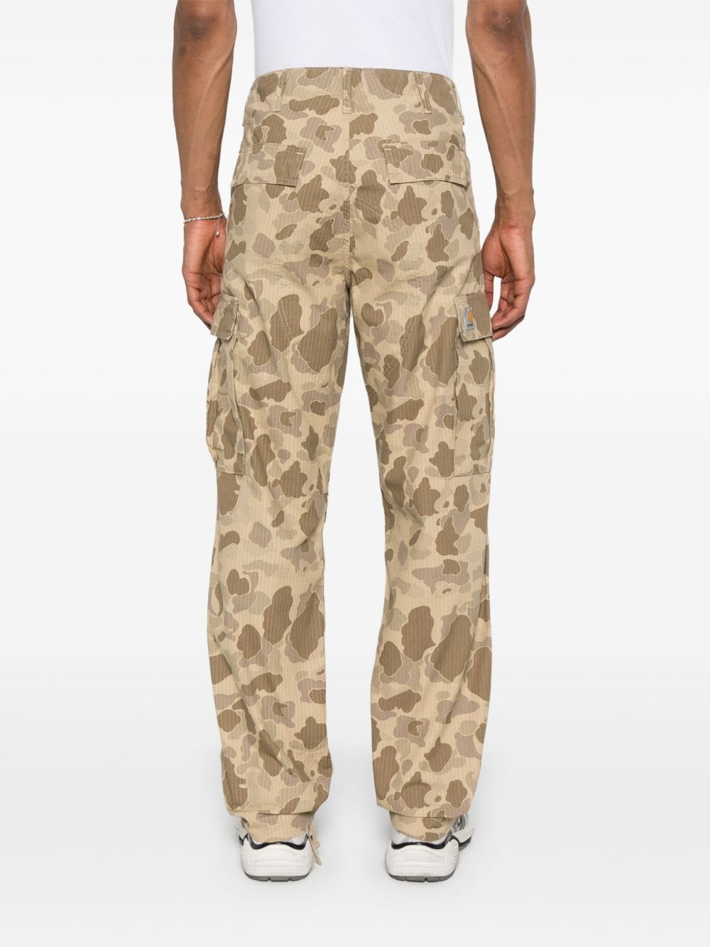 camouflage-print cargo pants - 4
