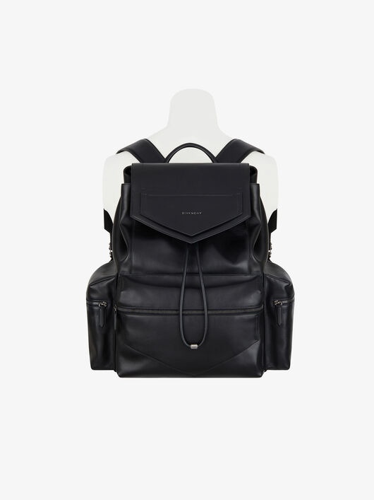 ANTIGONA SOFT BACKPACK IN LEATHER - 1