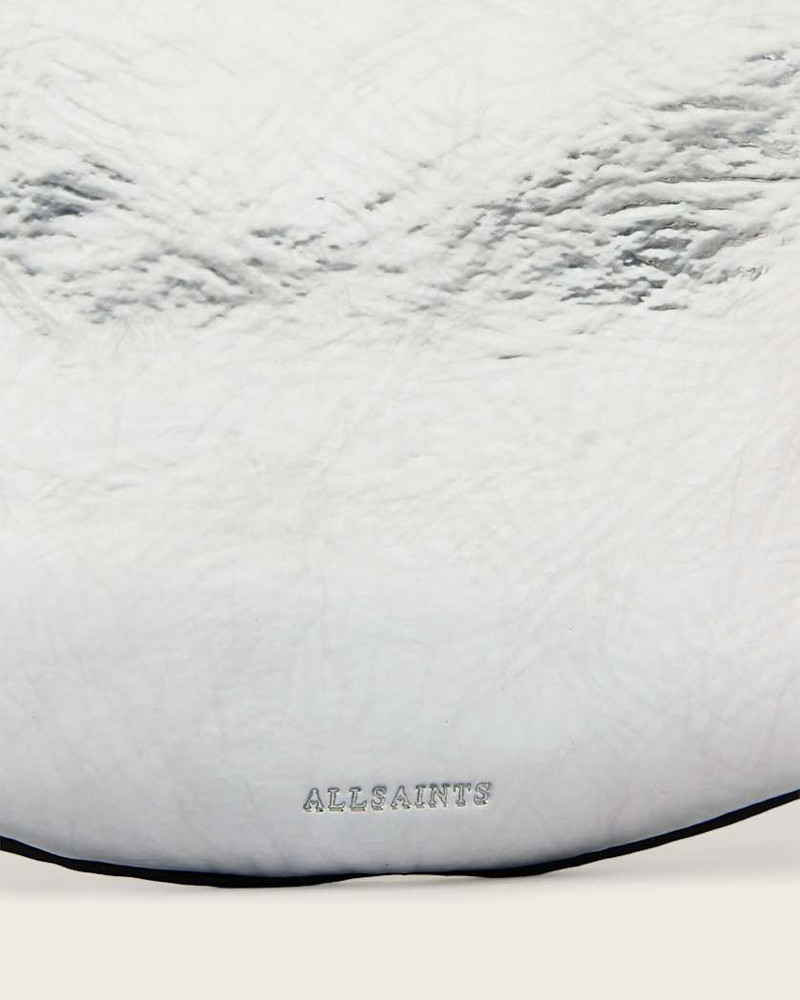 LUNA METALLIC LEATHER SHOULDER BAG 7