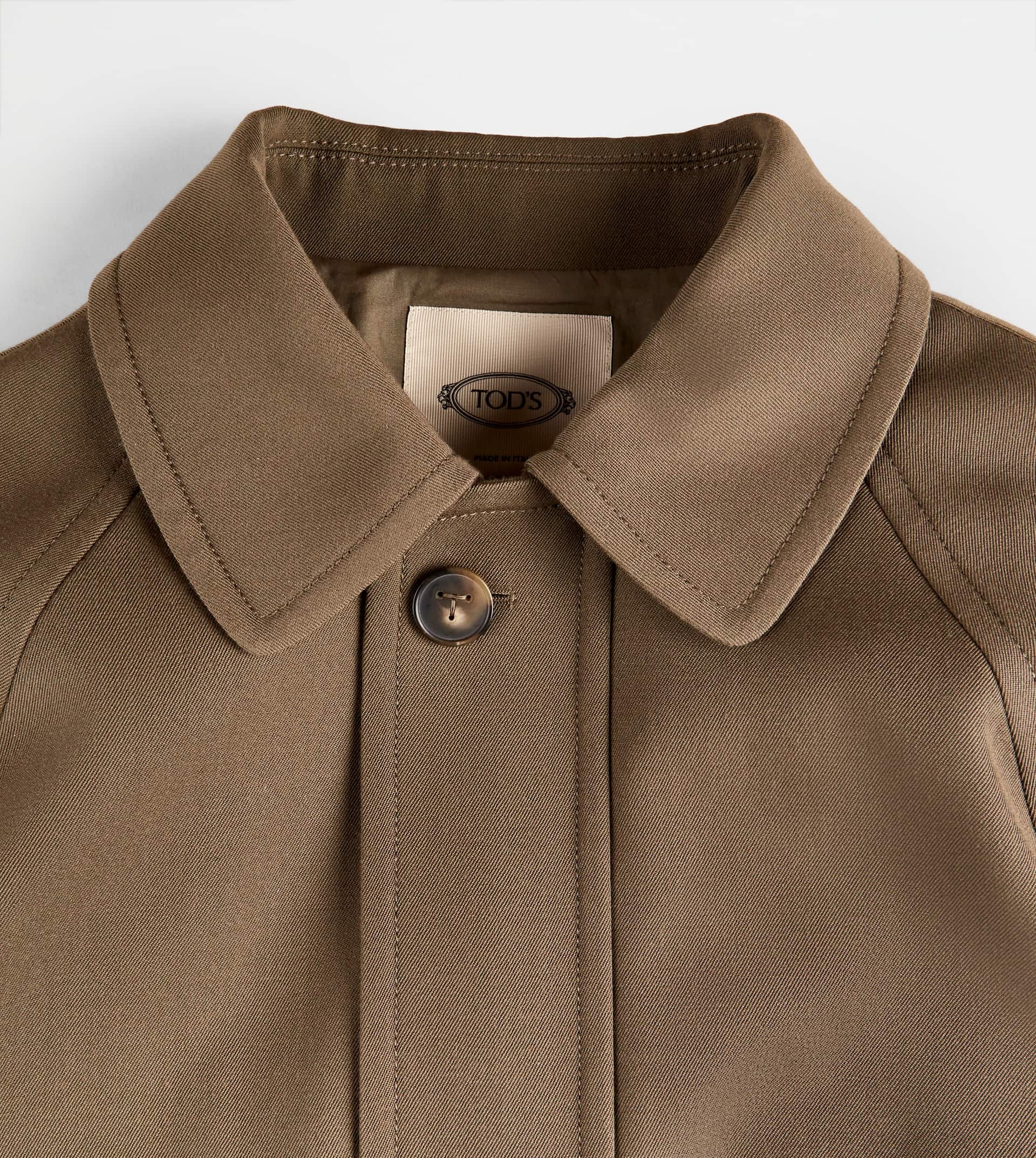 SAFARI JACKET IN WOOL - GREEN - 3