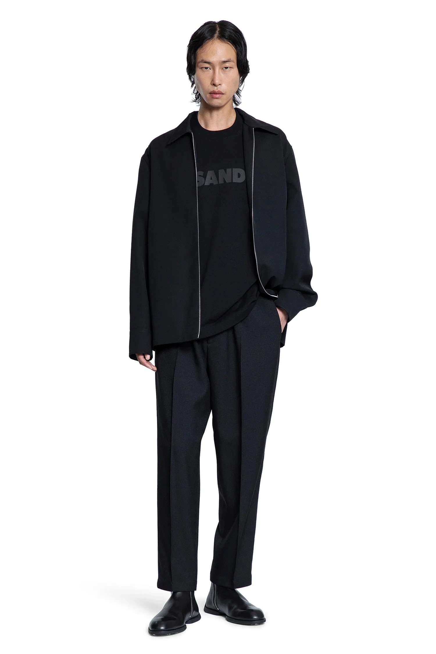 Techno-Gabardine-Tapered-Trousers - 4