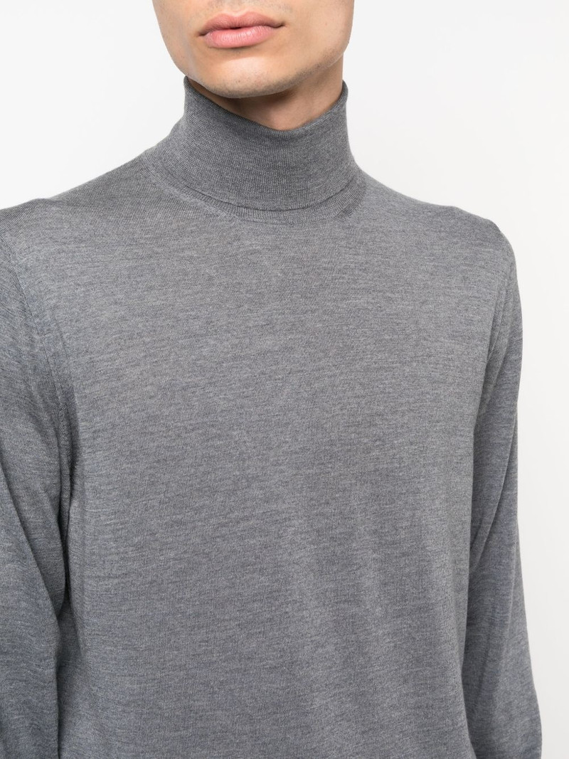 roll-neck long-sleeve jumper 5