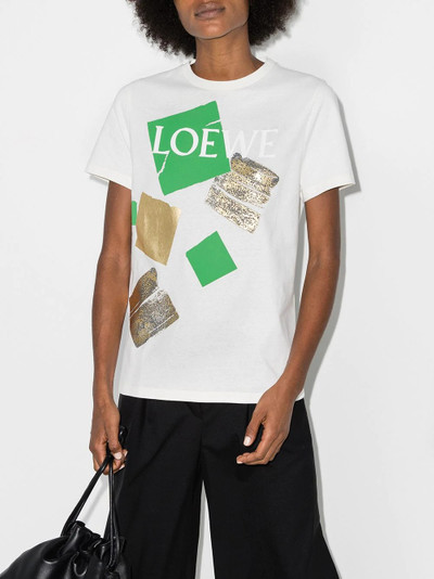 Loewe graphic logo-print T-shirt outlook