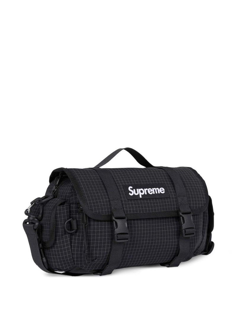 Supreme mini grid duffle bag outlook