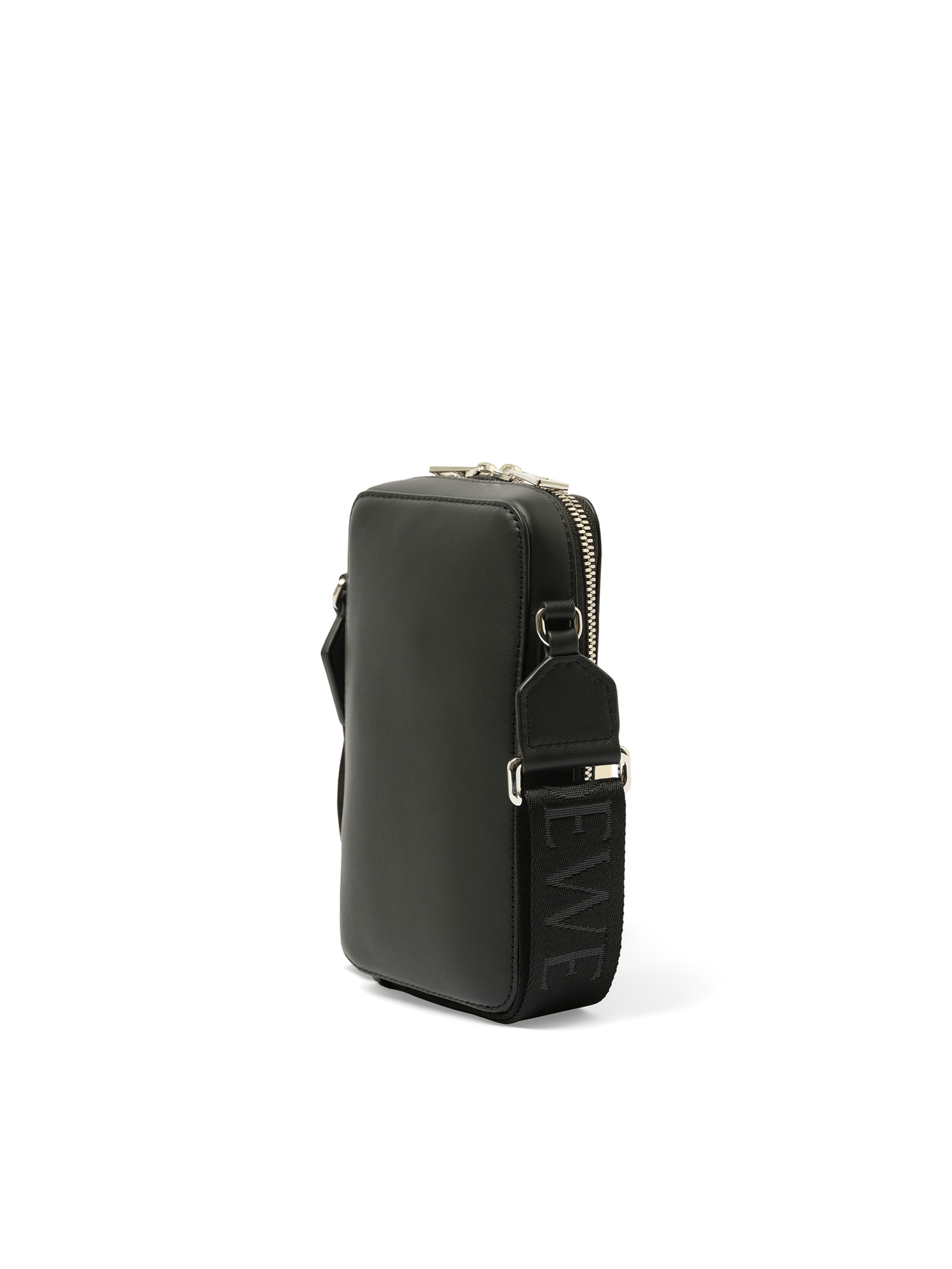 New Vertical Crossbody Pocket in Black - 2